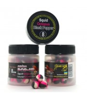 Amino POP-UPs three-flavor SQUID•OCTOPUS•BLACK PEPPER (КАЛЬМАР•ВОСЬМИНIГ•ЧОРНИЙ ПЕРЕЦЬ) Ø8 мм Amino POP-UPs three-flavor SQUID•OCTOPUS•BLACK PEPPER (КАЛЬМАР•ВОСЬМИНIГ•ЧОРНИЙ ПЕРЕЦЬ) Ø8 мм